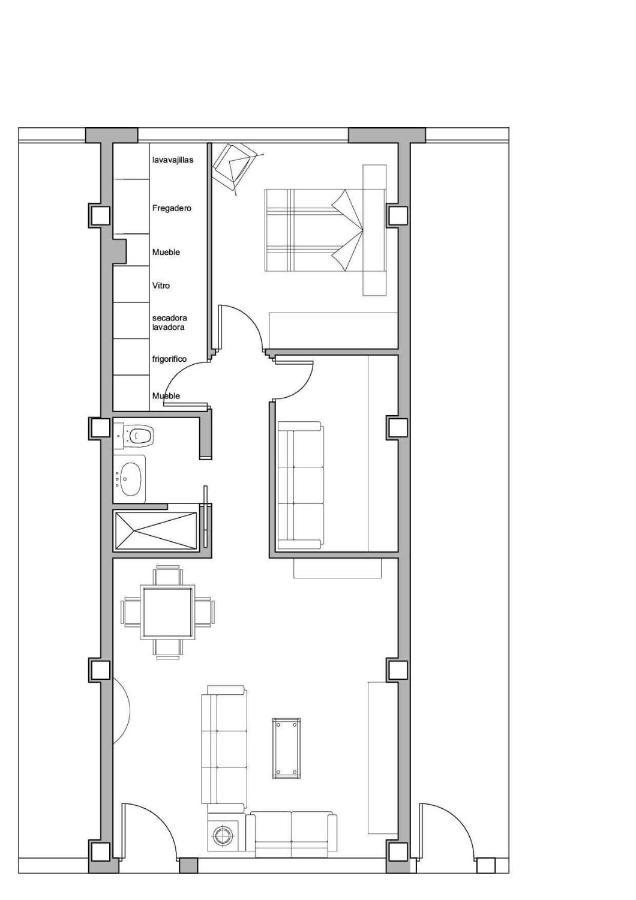 Appartement L4 à Santiponce Extérieur photo